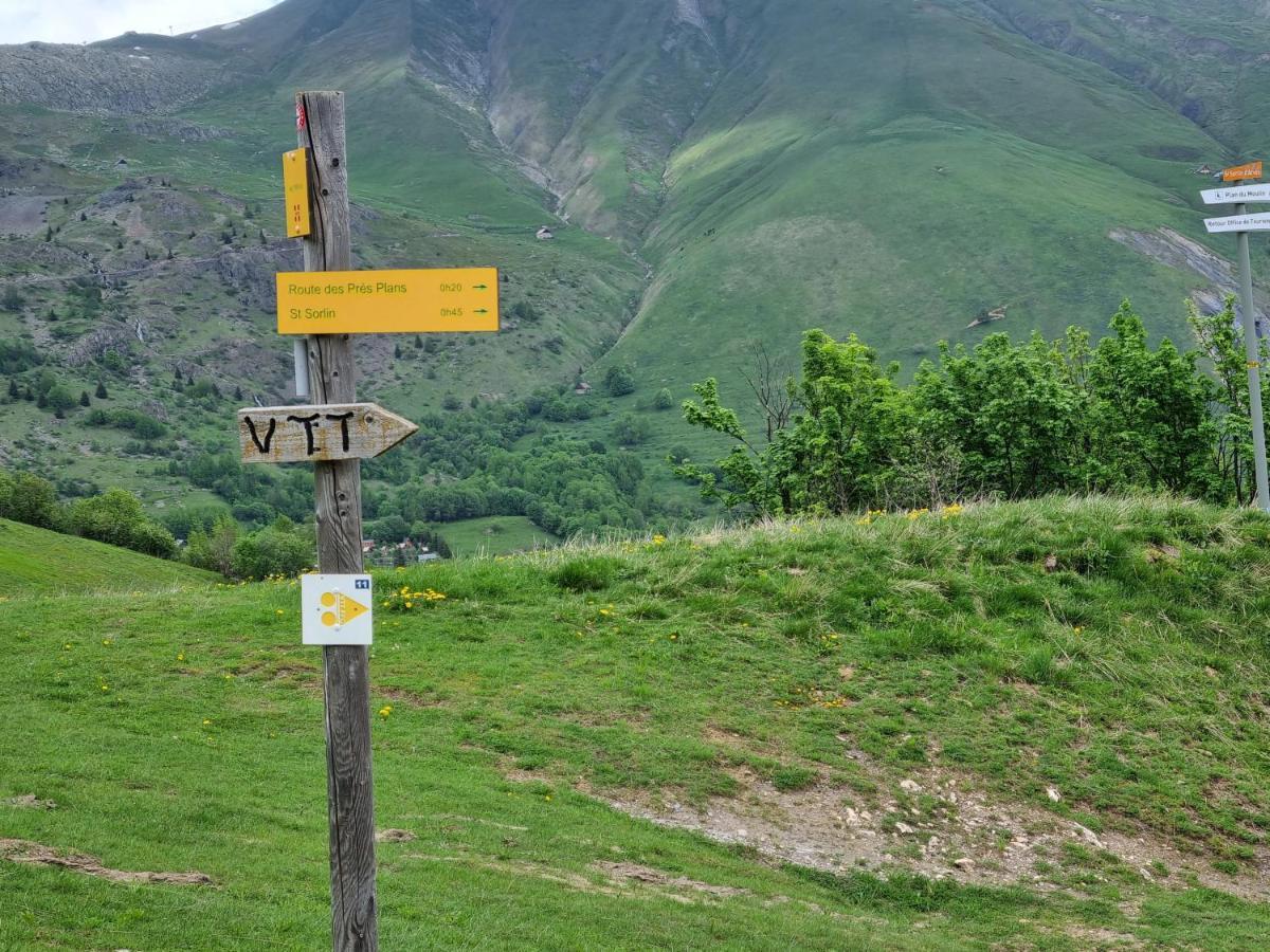 Agreable Appartement De 6 Pers Au Pieds Des Pistes ,Wifi Gratuit A Saint-Sorlin-D'Arves Labelise 3 Etoiles Au Gite De France ภายนอก รูปภาพ