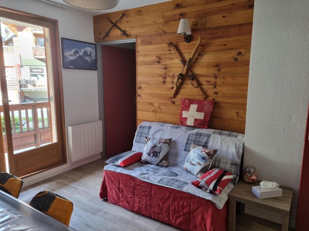 Agreable Appartement De 6 Pers Au Pieds Des Pistes ,Wifi Gratuit A Saint-Sorlin-D'Arves Labelise 3 Etoiles Au Gite De France ภายนอก รูปภาพ